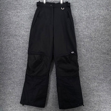 Slalom Snow Pants Womens S Small Black Ski Snowboarding Lined Outdoor Winter