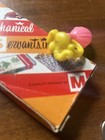 2 Novelty Keychain Car Puzzle #1349 by Mechanical Servants Squirting Ring w/ Box — photo 6