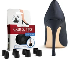 Quick Tips - The  High Heel Protectors & Heel Tip Replacement Caps, Repair Wo...