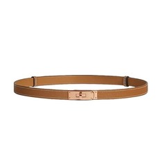 Hermes Ledergürtel Kelly 18 mit Roségold Schnalle H069853CD37 131852761