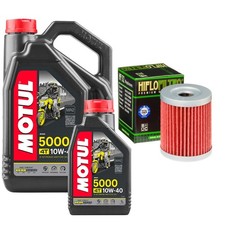AN 250 Burgman Motul 5000 10w40 5L Oil Filter Kit For Suzuki AN 250 Burgman 1999 8.05 per litre