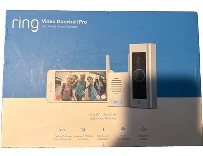 Ring Video Doorbell Pro Hardwired 2540AH640L-A05FX. (Free Fast Shipping  )