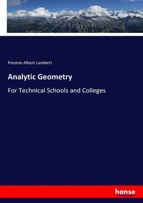 Preston Albert Lambert | Analytic Geometry | Taschenbuch | Englisch (2017)