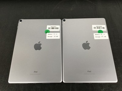 Lot of 2 Apple iPad Pro 1st Gen 64GB WiFi 10.5'' A1701 | Space Gray 95%+ Battery~