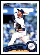 Hiroki Kuroda 2011 Topps #367 Dodgers MLB READ FREE SHIPPING AutographDen