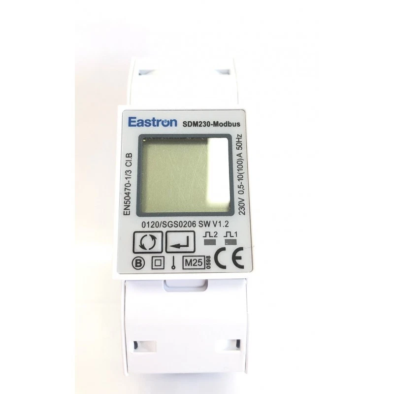 Eastron SDM230 Modbus Contatore di Energia certificato MID AC Multifunzione 100A