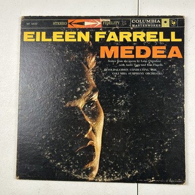 Eileen Farrell   Medea LP Record 1958 Stereo 6-Eye Columbia Masterworks Opera 33