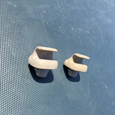 96-2000 Honda Civic Sedan Sun Visor Mounting Bracket Clips - Oem - Tan
