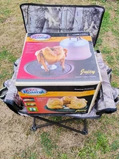 CAMP CHEF KEG ROASTER -BEER/SODA/NECTAR CAN CHICKEN/TURKEY ROASTER-NEW IN BOX