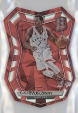 2015-16 Panini Spectra Red Die-Cut Prizm /25 Kyle Lowry #19 2y5