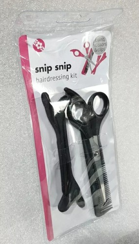 Budget 4 Pcs Hairdressing Hair Cutting Scissors Comb Thinning Clips Set Barber - 第 3/8 張圖片