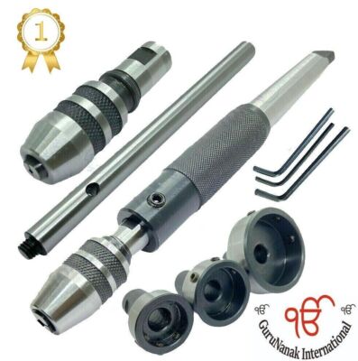 A New 1MT Lathe Tailstock Tap And Die Holder set Sliding Floating Type MT1 Shan/