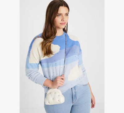 Kate Spade Shade Quilted Mini Cloud Crossbody New Cream