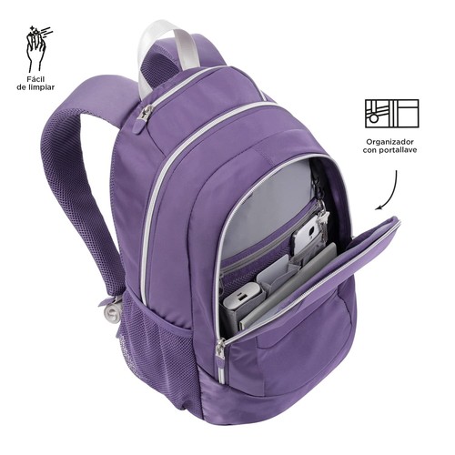 Sac à dos pour ordinateur portable 14 violet-Goctal Mixte Taille unique - Photo 6/8