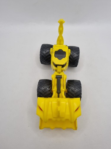 Monster Jam Dirt Squad Scoopz Monster Truck Spin Master Giallo Articolato Raro - Foto 6 di 11