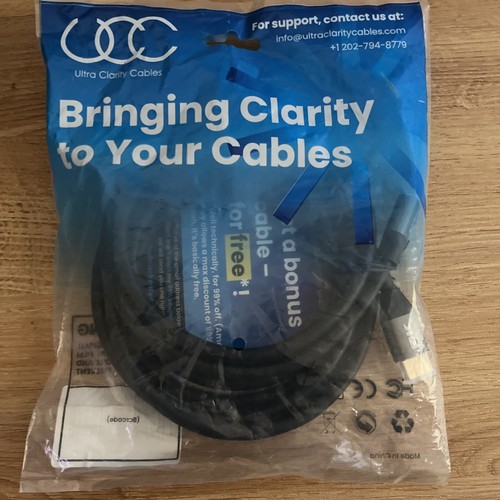 HDMI Kabel 10 Fuß 8K Auflösung UHD 2.1b Ready NEU