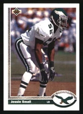 Jessie Small 1991 Upper Deck #439 FOOTBALL Card
