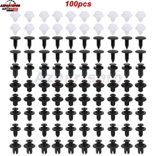 100 for GM 1595864, 1605396 Clips Fender Line Bumper Push Pin Retainer Fastener