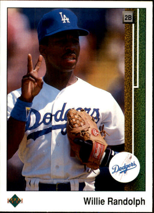 1989 Upper Deck Baseball Card #777 Willie Randolph