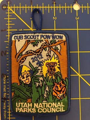 Cub Scout Pow Wow 2012 Utah Nationalparksrat UNPC BSA Abzeichen Pfadfinder UT