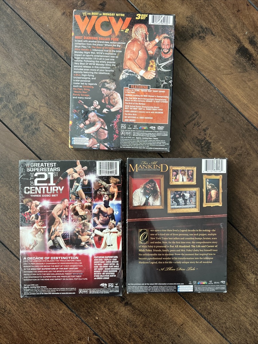 WWE: The Very Best of WCW Monday Nitro, Vol. 3 (DVD, 2015, 3-Disc