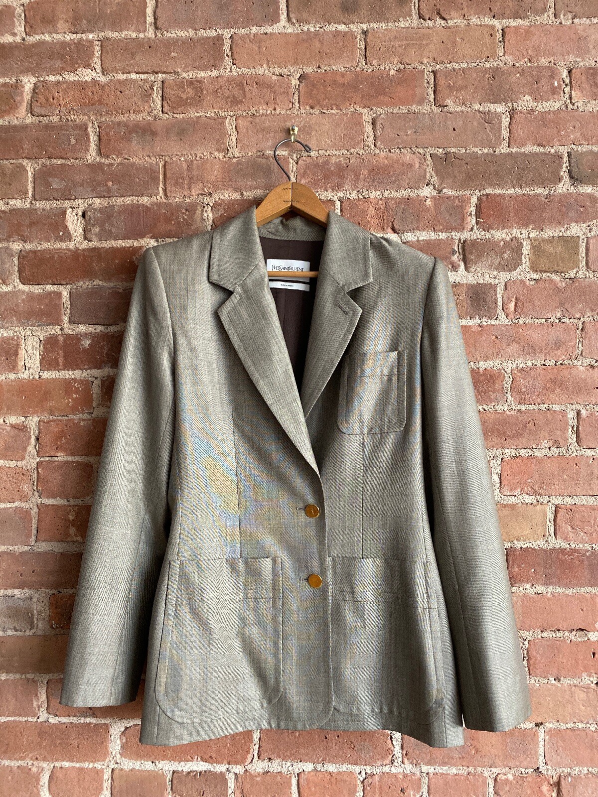 Giacca donna vintage Yves Saint Laurent Rive Gauche taglia 42 Fr epoca Tom Ford