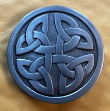 ROUND CELTIC BELT BUCKLE NEW APPROXIMATELY 2 5/8" ROUND