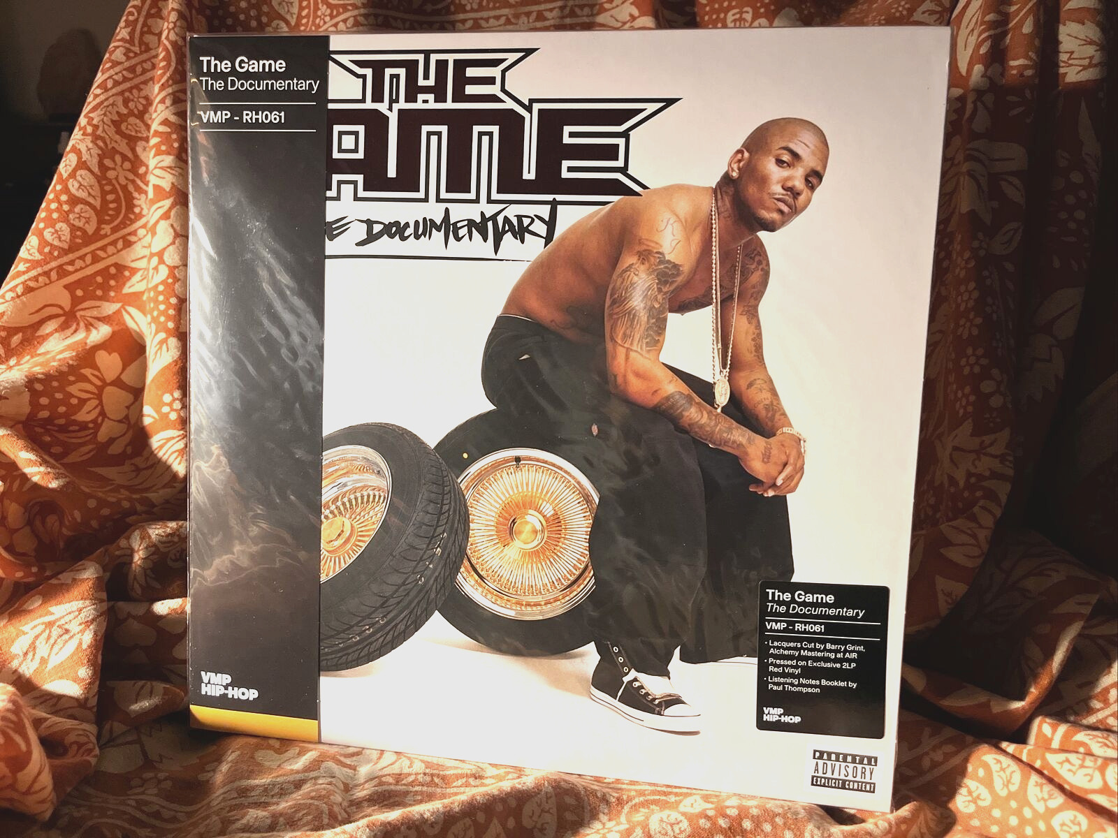 The Game Documentary RED Vinyl 2 x LP VMP Dr Dre Eminem Snoop