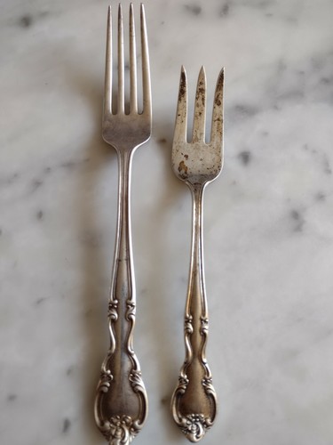 Easterling STERLING PAT... spoons forks ladles i knife $352 Gms - Picture 10 of 12