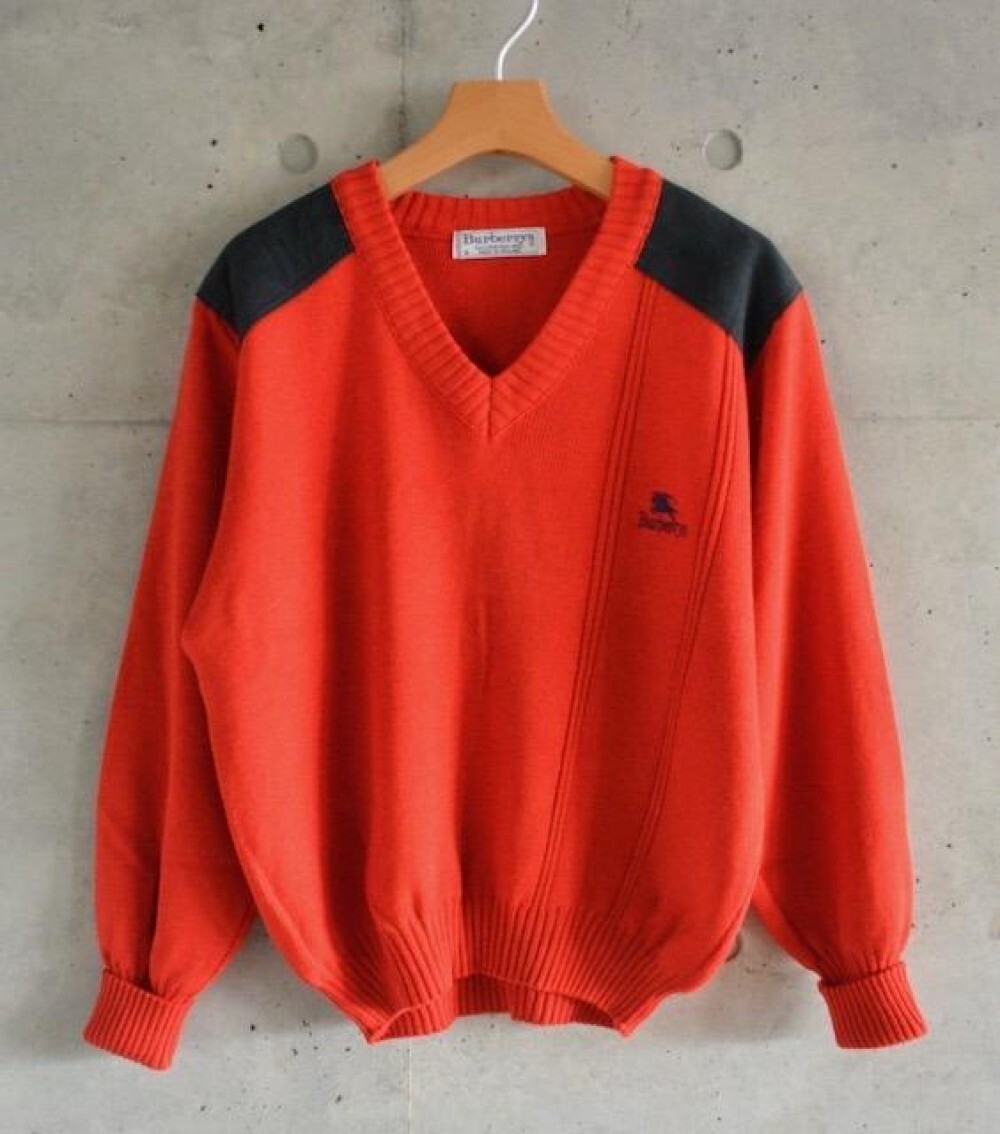 Burberry knit sweater Men's Fashion from Japan