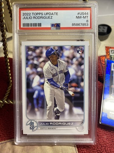 PSA 10 Gem Mint Baseball Card 2022 Topps Update Julio Rodriguez