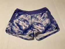 Active Girl Members Mark Purple Medley color Short with side Pockets Size 14-16 