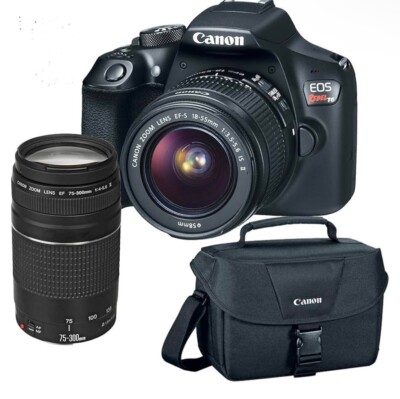 Canon EOS Rebel T6 BUNDLE!