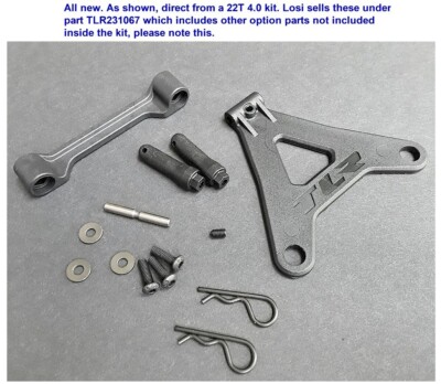 TEAM LOSI RACING Battery Mount Set 22 4.0 – Batteriehalterung Für RC-Modelle, Aus Kunststoff