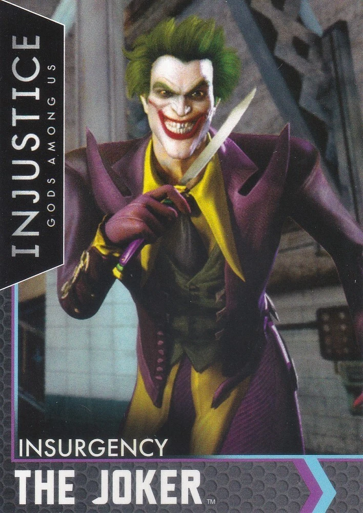 Injustice Series 1 Arcade Cards 48/100 Insurgency The Joker | eBay