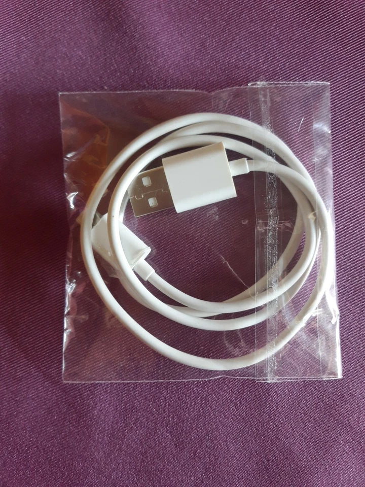 White 26 inch Micro USB Charging Cable Data Sync Charger Cord for Android - Image 2 of 2