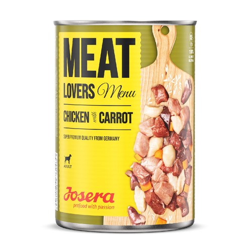 Josera Meat Lovers MENU Multipack Nassfutter Hundefutter nass | 6 x 800 g - Bild 3 von 5