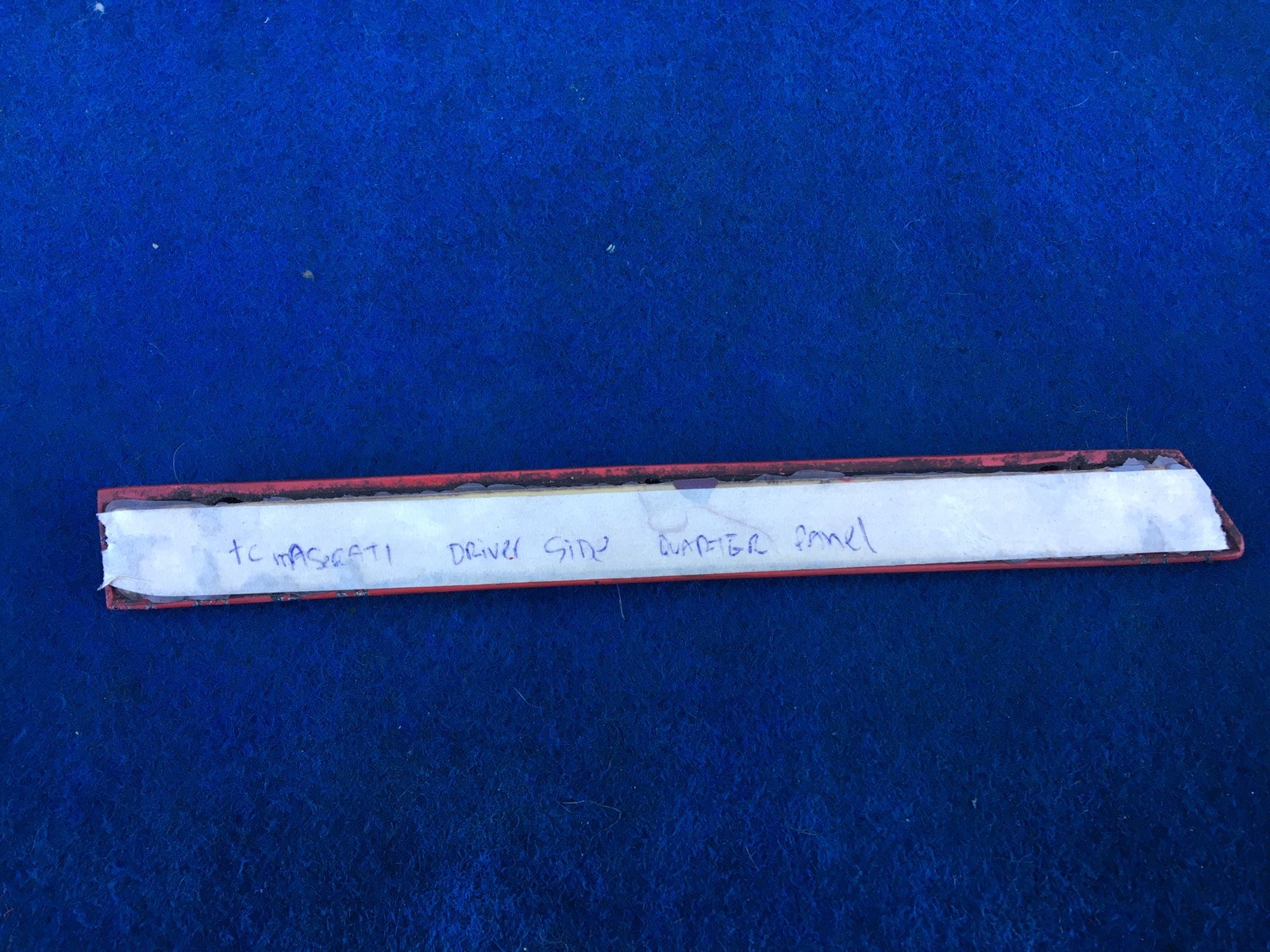 89-91 Chrysler Tc Maserati Left Passenger Side Quarter Panel Molding Trim