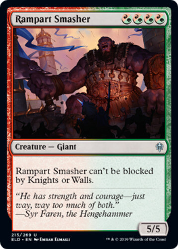 Rampart Smasher X4 (Throne of Eldraine (2019)) MTG (NM) *CCGHouse* Magic - Picture 1 of 1
