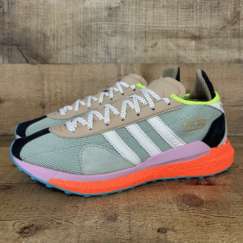 Scarpe Adidas Originals Uomo 6.5 Tokyo Solar HU Friendship Pack Blu S42576 NUOVE - Foto 8 di 10
