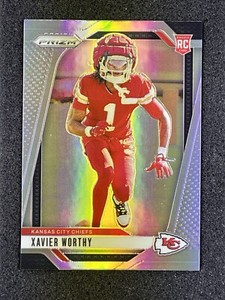 2024 Panini Prizm - Rookies Silver Prizm #399 Xavier Worthy (RC) Chiefs