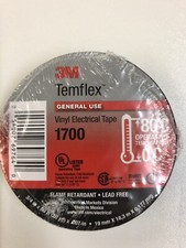Genuine 3M Temflex 1700 Vinyl Electrical Tape