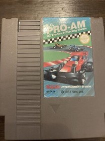 R.C. Pro-Am (Nintendo NES, 1988) Aut&eacute;ntico Probado Funcionando, Solo Cartucho