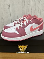 Air Jordan 1 Low Desert Berry Grade School Sneakers