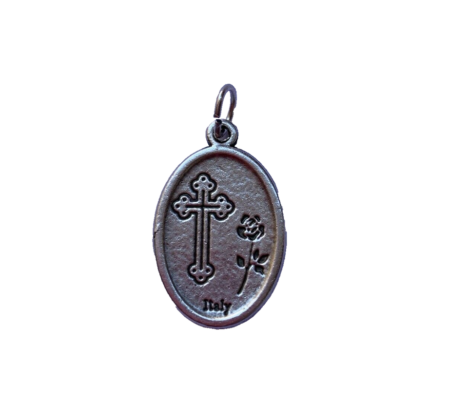 Sainte Rita Medal SILVER COLORED METAL 2.2 cm eBay