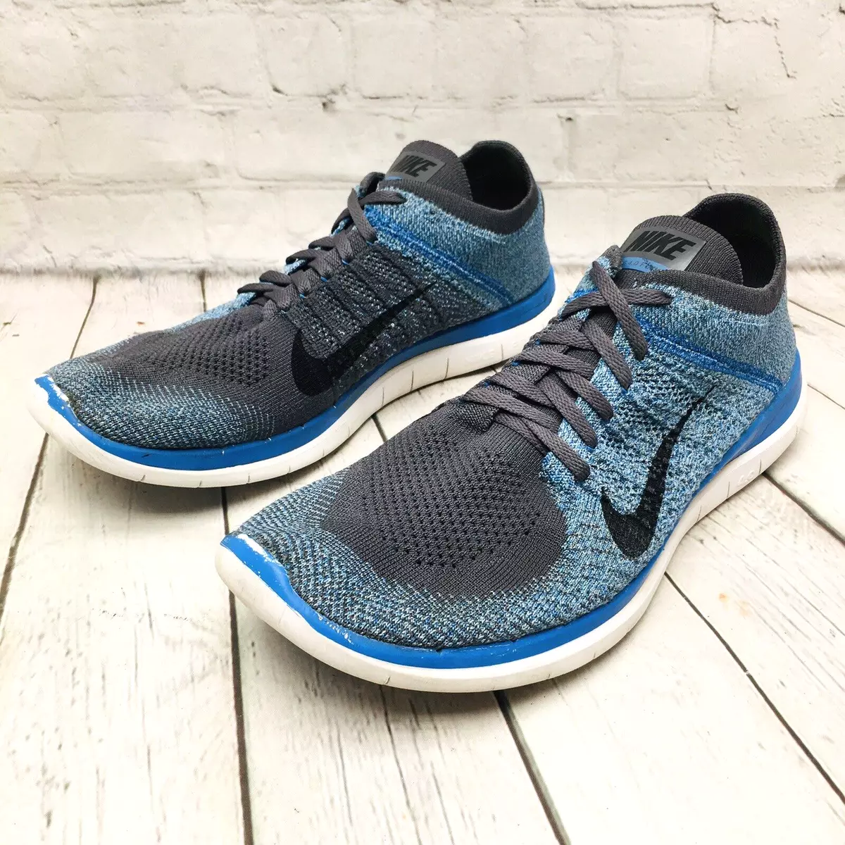 Ennegrecer extremidades barricada Nike Free 4.0 Flyknit Men's 13 US Gray Blue Athletic Running Shoes 631053-014 | eBay Ennegrecer extremidades barricada Nike Free 4.0 Flyknit Men's 13 US Gray Blue Athletic Running Shoes 631053-014 | eBay