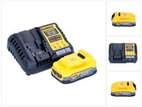 Dewalt Dcb 1104 E1 Akku Starter Set 18 V 1X Powerstack 1,7 Ah + Dcb 1104 Lader