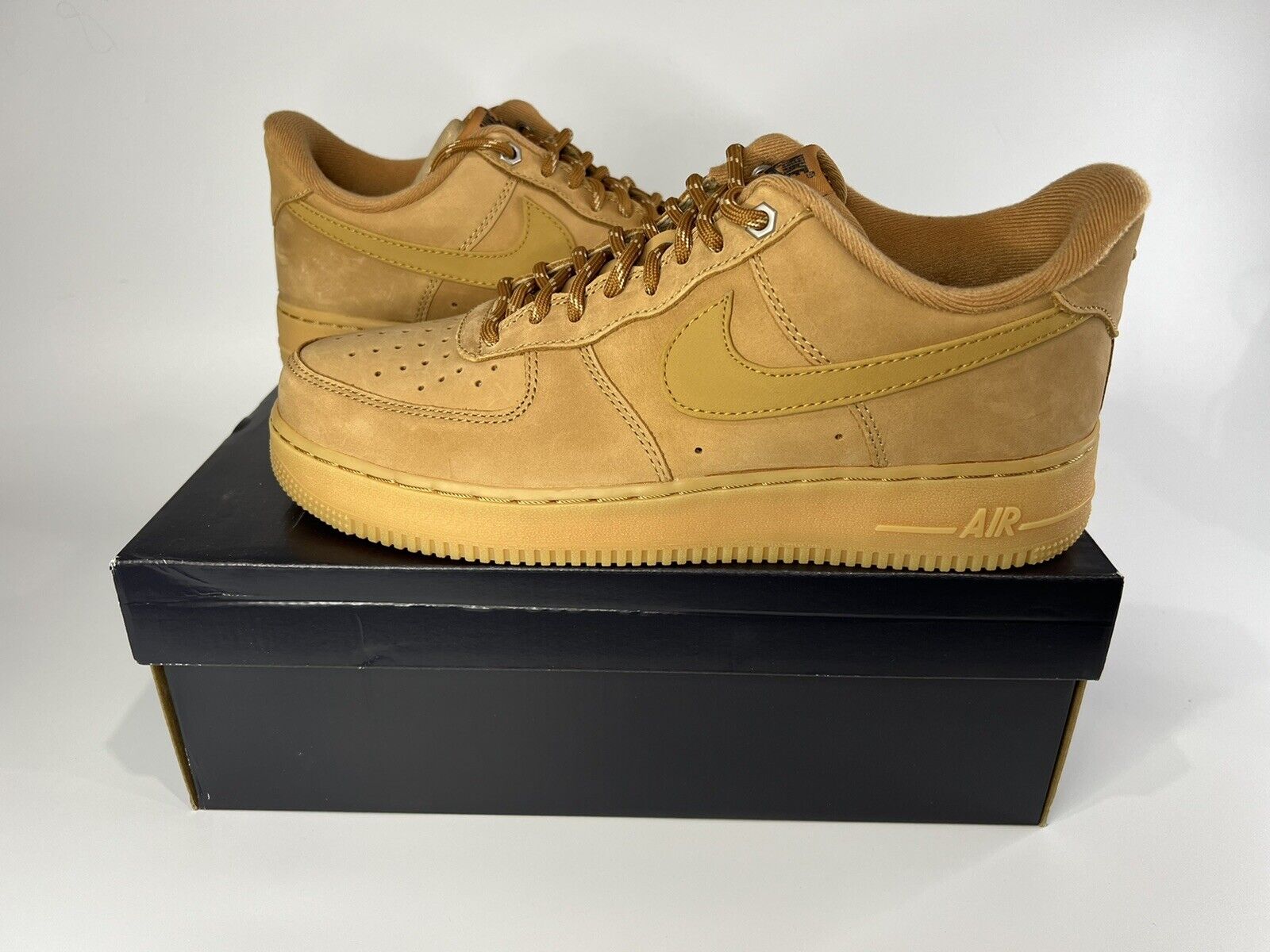 Nike Air Force 1 Low Flax 2022 gomme marron blé homme taille 9-13 (CJ9179-200) N