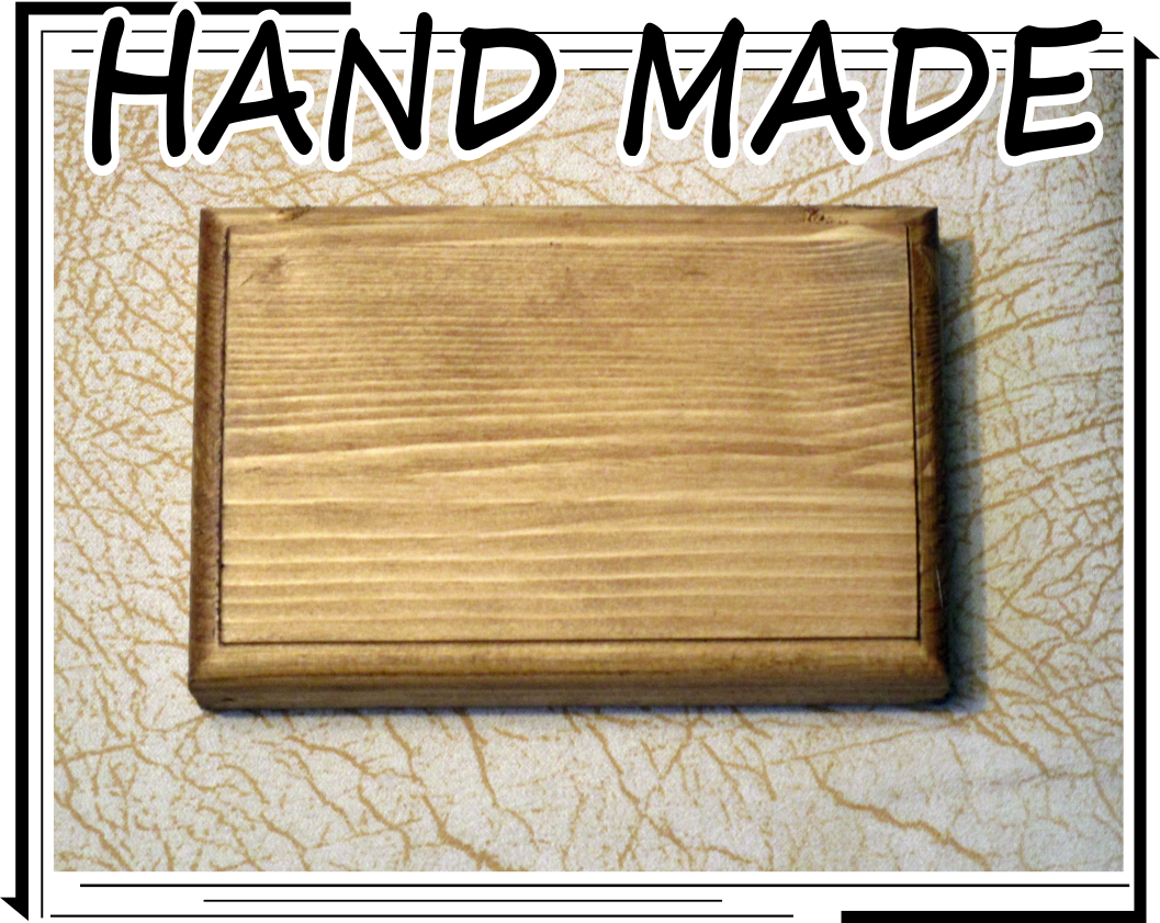 Oak Effect Wooden Plaque Sign Blank Decoration Rectangle ANY SIZE