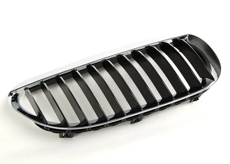 NEW BMW 6 E63 FRONT RADIATOR RIGHT KIDNEY CHROME GRILLE 